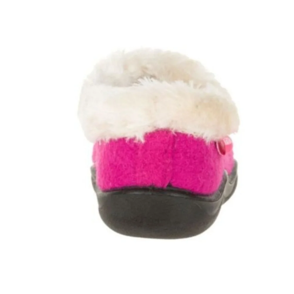 Kamik Pink Slipper Cozy Cabin Moccasins